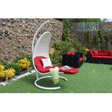 Classy Polyethylene Rattan Egg Swing Chair For Outdoor Garden Patio Wicker Furniture